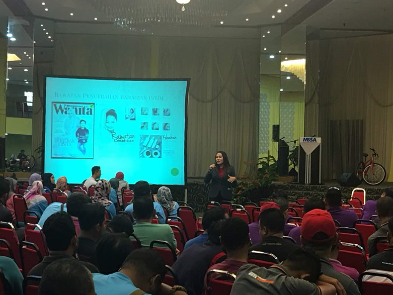 Program Dr. Suffia bersama 50 orang peserta Seminar Persens