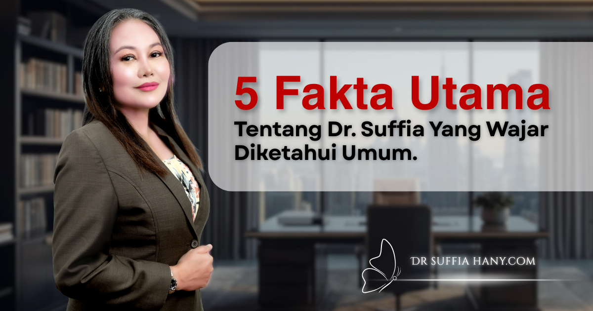 Dr. Suffia, pakar pembangunan diri dan kepimpinan