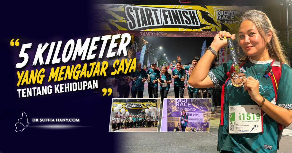 Hampir Mengalah Semasa Night Race 5KM…