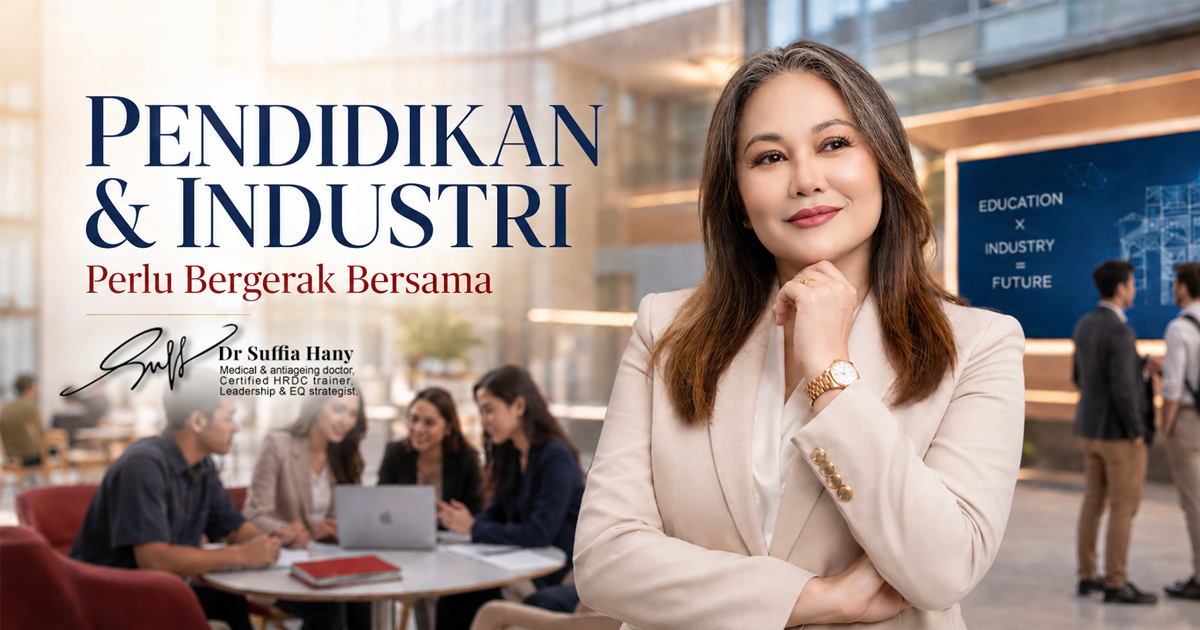 Pendidikan dan Industri: Mengapa Perlu Bergerak Bersama | Dr Suffia Hany