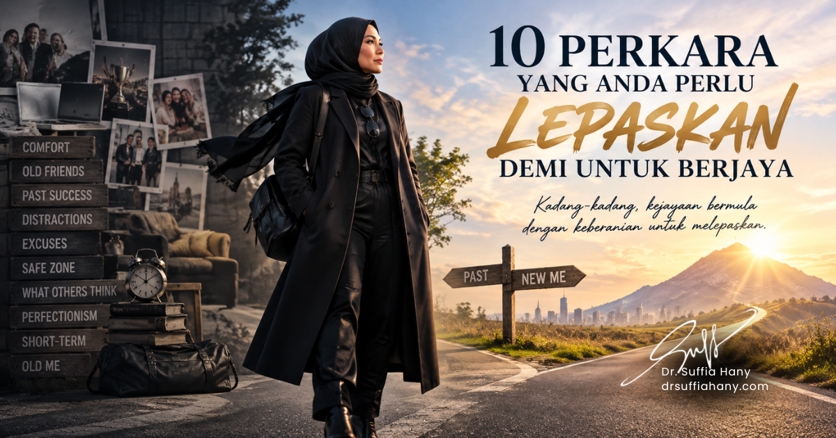 10 Perkara Yang Anda Perlu LEPASKAN Demi Untuk Berjaya