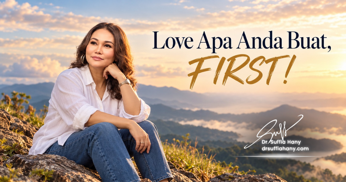 LOVE apa anda buat, FIRST!